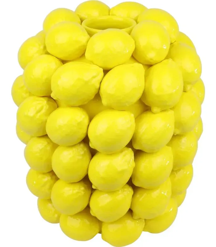 Gelbe Vase Limone