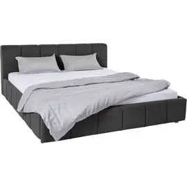 LeGer Home by Lena Gercke Polsterbett Maileen, incl. Rollrost schwarz