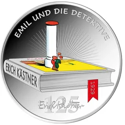 Silber-Set "Erich Kästner - Zum 125. Geburtstag"