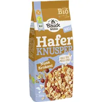 Bauckhof Hafer Knusper Müsli Nuss Krokant bio