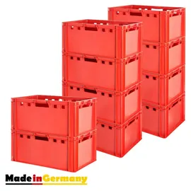 TSGPS Aufbewahrungskiste E3 60 x 40 x 30 cm 10-tlg. rot