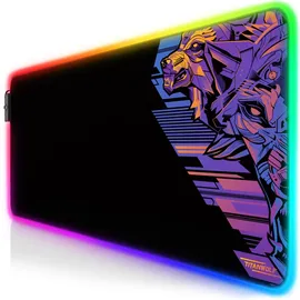 Titanwolf Gaming Mauspad XL Schwarz