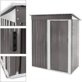 ML-Design Metall 76x184x150 cm Aufbewahrung & Schutzhüllen, Geräteschuppen