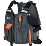 VEVOR Schwimmweste Rettungsweste Kajakweste Lifejacket 110N Erwachsene XL