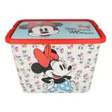 Stor 23 Liter Click Lock Aufbewahrungsbox - Minnie Vintage