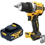 DeWalt DeWalt, DCD 800 N Akku Bohrschrauber 18 V 90 Nm Brushless + 1x Akku 4,0 Ah - ohne Ladegerät