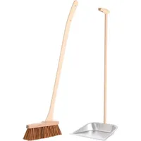 Esschert Design Stehkehrgarnitur aus Besen und Kehrblech
