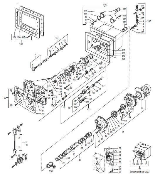 UWE Jetstream ST 500 Abdeckplatte kpl. Nr. 90