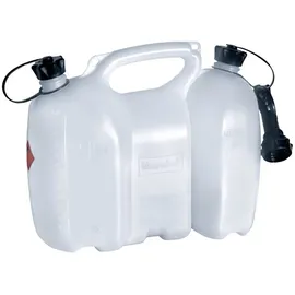 Hünersdorff Doppelkanister PROFI 6+3 L, HD-PE natur,