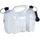 Hünersdorff Doppelkanister PROFI 6+3 L, HD-PE natur,