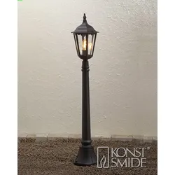 Konstsmide 7215-750, Außensockel-/Pfostenbeleuchtung, Schwarz, Garten, Patio, Tr