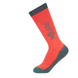 TROLLKIDS Kids Ski Socken 2er-Set Rot 35-38