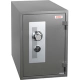 Mendler Tresor HWC-L48, feuerfest (60min) Safe Geldschrank Doppelbolzenverriegelung, 44kg Metall 52x36x39cm 20L - schwarz