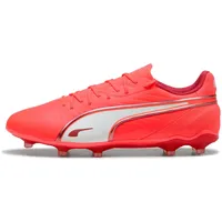 Puma King Match AG/FG Herren Glowing Red/White 39