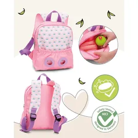 NICI Rucksack mit Waschbär Plüschtier