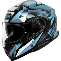 Shoei Neotec 3 Fragments, Klapphelm - Blau/Schwarz/Weiß - L