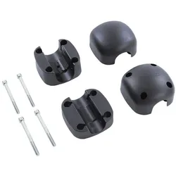 SCHNEIDER SCHIRME Schirmhalterung, Kunststoff, Rohrdurchmesser: 25 - 38 mm - schwarz