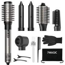 7Magic Airstyler 6 in 1 silber