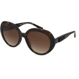Michael Kors 0MK2214U San Lucas Damen-Sonnenbrille Vollrand Rund Acetat-Gestell, braun