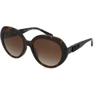 Michael Kors 0MK2214U San Lucas Damen-Sonnenbrille Vollrand Rund Acetat-Gestell, braun