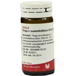 Thuja E Summitatibus D 12 Globuli 20 g