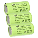 GP GP75AAH 2/3AA 750 mAh 3 St.