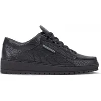 Mephisto Rainbow black Herren Schnürschuhe in schwarz - Schwarz