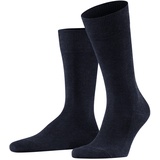 Socken Family So nachhaltige Baumwolle einfarbig 1 Paar Blau Navy Melange 6127 39-42