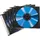 Hama 51269 CD-Leerhülle SlimLine 50er-Pack transperant / schwarz