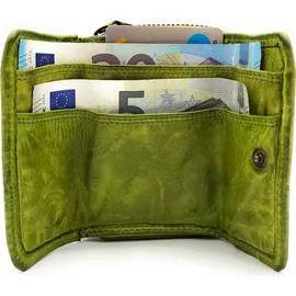 Hill Burry Mini Geldbörse Unisex Damen Herren grün