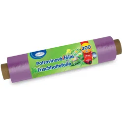 VEPATIM Frischhaltefolie Haushaltsfolie aus PVC 29 cm x 300 m einzeln verpackt