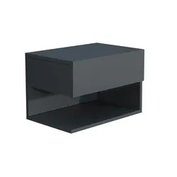 Wandschublade  Usal , grau , Maße (cm): B: 45 H: 30