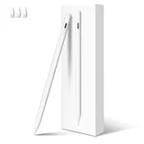 Meko Stift für Apple 2018-2025 mit Schnellladeleistung Palm Rejection Neigungssensitivität für iPad Pro 13''/12,9''/11''/ i-Pad 10/9/8/7/6. Gen/Mini 6/5./Air 5/4/3. Gen