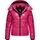 Ragwear Shiny Damen Winterjacke warm aus glänzendem Material mit (Abnehmbarer) Kapuze Roobie YOUMODO Fuchsia Gr. M (38), pink Außenmaterial: 100% Polyester. Innenfutter: 100% Polyester.