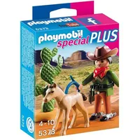 Playmobil Cowboy mit Fohlen 5373