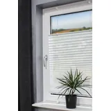 Buchheister Plissee PROMO 100 x 130 cm Klemmfix/weiß