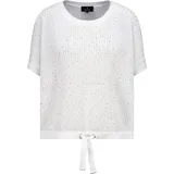 Monari Strickpullover Weiß S