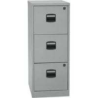 BISLEY Home PFA Hängeregistraturschrank 41,3 x 40 x 101,5 cm silber