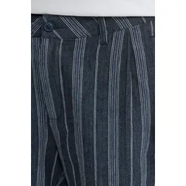 Blend BHMaddox Leinenhose Regular Blau XXL