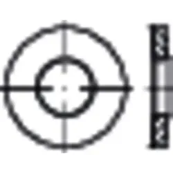 Spannscheiben, DIN 6796 Edelstahl 1.4310 5mm