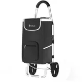 COFI 1453 48 L Einkauf Trolley Einkaufswagen Shopping Trolley Tasche Aluminium Stabil