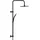 Schütte Adria Überkopf-Brauseset mit Thermostat Schwarz Matt 27271000