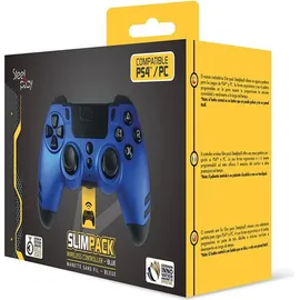 Steelplay Slim Pack Wireless Controller Blau PS4 / PC / PS3