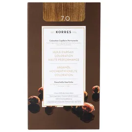 Korres Arganöl Haarcoloration 7.0 blonde 145 ml