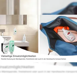 Blanc HYGIENIC KOMPLETT-SET: Mini Fix-STARTER- 6x Mini Fix Spender, weiß oder schwarz + je eine Flasche der Min Fix Serie, 6x 300 ml