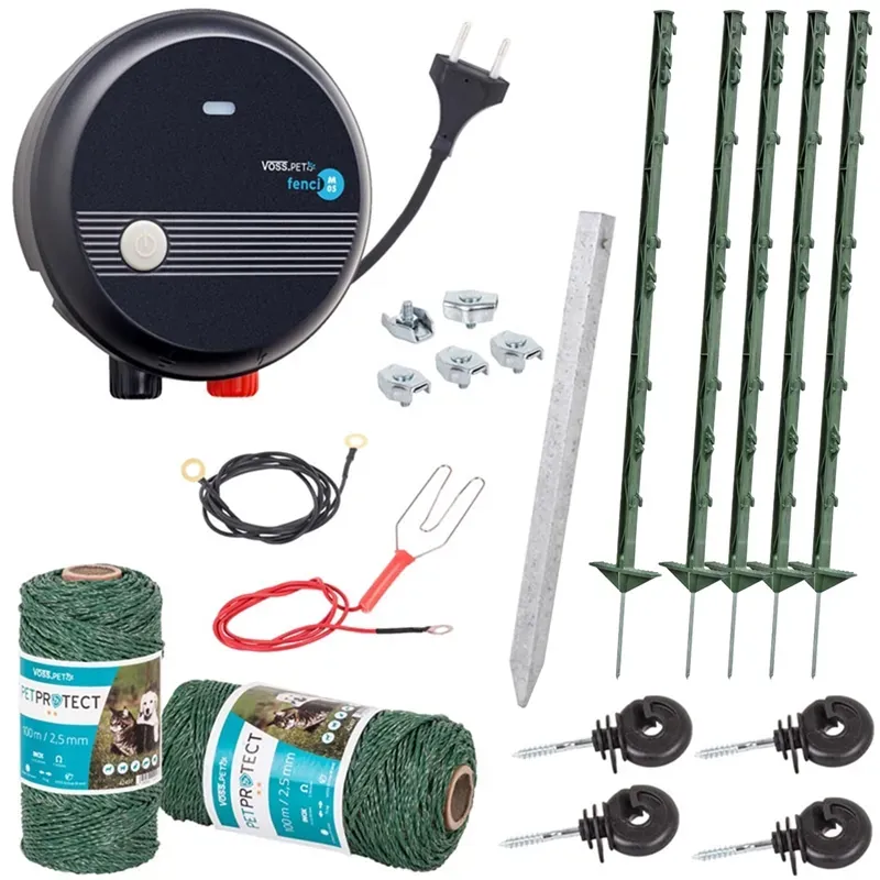 Sicherer Hundezaun - mit unserem Komplettset für kleine und mittlere Hunde kein Problem