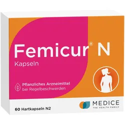 Femicur N Kapseln bei Regelbeschwerden