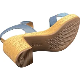 Gabor Sandale Sandalette 763 blau-kombi