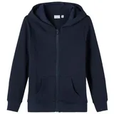 NAME IT Sweatshirt mit Kapuze und Reißverschluss Dark Sapphire 122-128