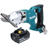 Makita DJS 800 T1 Akku Faserzementschere 18 V Brushless + 1x Akku 5,0 Ah - ohne Ladegerät